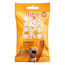 Snack Quatree para Cães Sabor Frango 60g