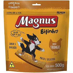 Bifinho Magnus para Cães Adultos Sabor Frango 500G