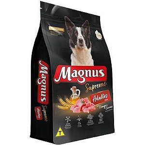 Ração Magnus Supreme Frango e Cereais para Cães Adultos 15kg