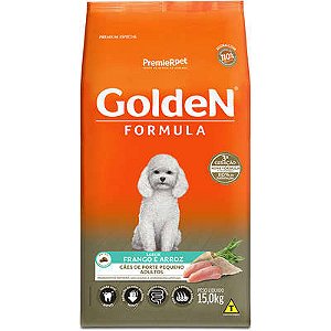 Ração Premier Golden Formula Cães Adultos Frango e Arroz Mini Bits 3kg