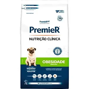 Ração Premier Nutrição Clínica Obesidade para Cães Adultos Pequeno Porte 2kg