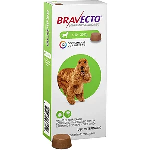 Antipulgas e Carrapatos MSD Bravecto para Cães de 10 a 20 Kg