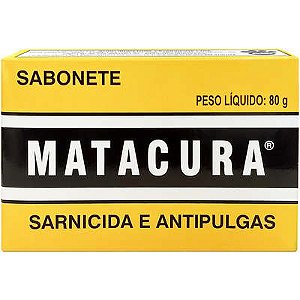 Sabonete Matacura Sarnicida e Antipulgas para Cães
