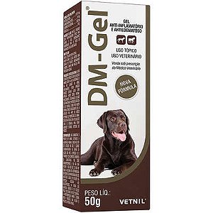 Anti-inflamatório Vetnil Dm Gel Bisnaga Pet para Cães