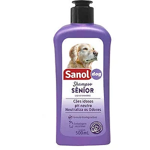 Shampoo Sênior Sanol Dog 500ml