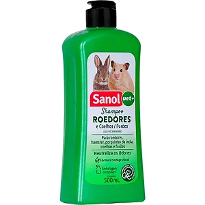 Shampoo Sanol Vet + para Roedores, Coelhos/Furões 500ml