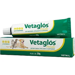 Pomada Cicatrizante Vetnil Vetaglos 50g