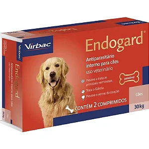 Vermífugo Virbac Endogard para Cães até 30 Kg
