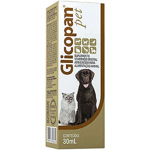 Suplemento Vitamínico Vetnil Glicopan Pet 30ml