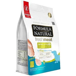 Ração Fórmula Natural Fresh Meat Cães Controle de Peso Raças Mini e Pequena 10kg