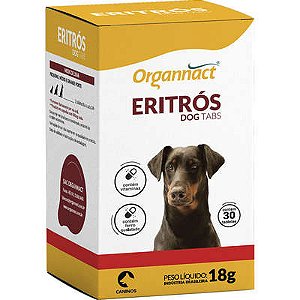 Suplemento Vitamínico Organnact Eritrós Tabs C/30 Comprimidos