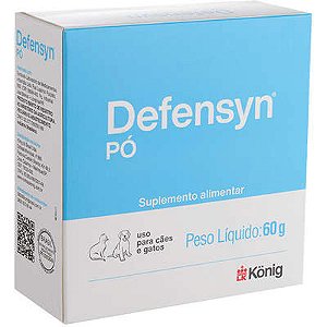 Suplemento Alimentar Defensyn em Pó para Cães e Gatos 60g