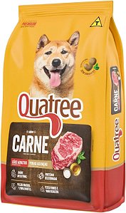 Ração Quatree Carne Adultos Raças Médias e Grandes (Kg)