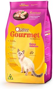 Ração Quatree Goumet Gatos Adultos Mix de Carnes (Kg)