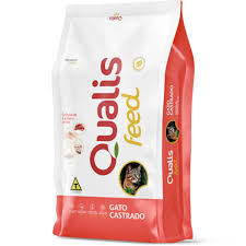 Ração Qualis Formula Gatos Castrados Seleção de Carnes 1kg