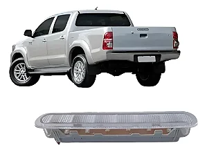 Break Light Tampa Traseira Toyota Hilux 2012 Á 2015 Cristal