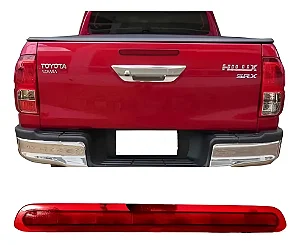 Break Light Tampa Traseira Toyota Hilux 2016 Á 2024 Vermelho