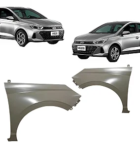 Paralama Hyundai Hb20 S/furo Pisca 2023 Á 2024