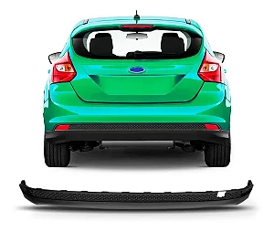 Spoiler Traseiro Ford Focus Hatch 2014 2015 Preto
