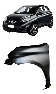 Paralama S/furo Nissan March 2014 Á 2020