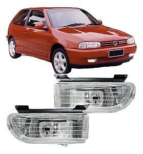 Farol Auxiliar Volkswagen Gol L/policarbonato Lisa 95 a 99
