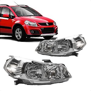Farol Suzuki Sx4 2008 A 2015 Manual