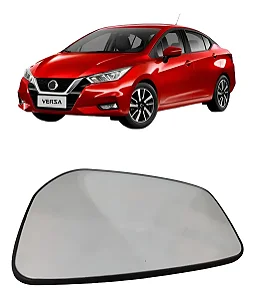 Lente Retrovisor Versa 2020 A 2025