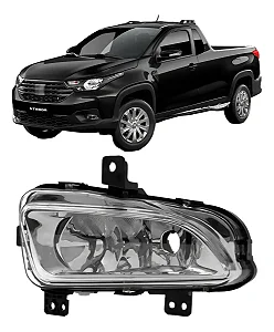 Farol Milha Strada Ranch 2020 A 2025 Cromado