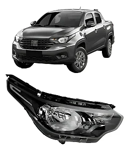 Farol Fiat Strada 2020 2021 2022 2023 2024 2025 Sem Led