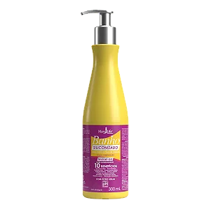 Banho Siliconizado Super Condicionante 10 Benefícios 300ml - Mary Life CosméticosBanho Siliconizado Super Condicionante 10 Benefícios 300ml