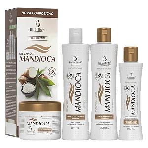 Kit Capilar Profissional Mandioca