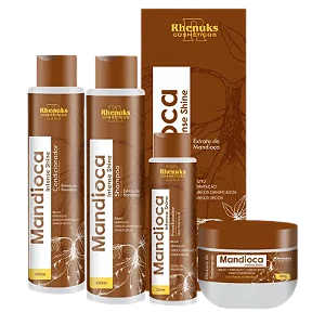 Kit Capilar Mandioca - Rhenuks Cosméticos