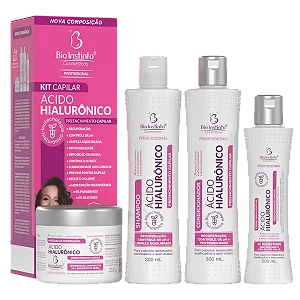 Kit Capilar Profissional Ácido Hialurônico