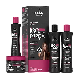 Kit Capilar Profissional Liso com Força 4 Itens