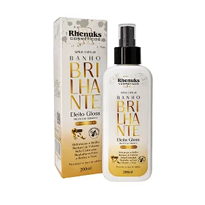 Spray Capilar Banho Brilhante Efeito Gloss