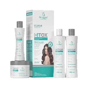 Kit Capilar Btox Plástica Capilar 4 itens