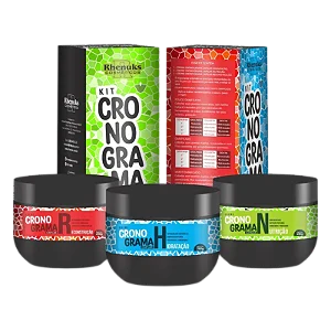 Kit Cronograma Capilar com 3 itens