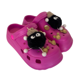 Babuche Plataforma Infantil Pink