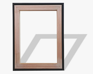 MOLDURA 70cm x 50cm EM EUCALIPTO