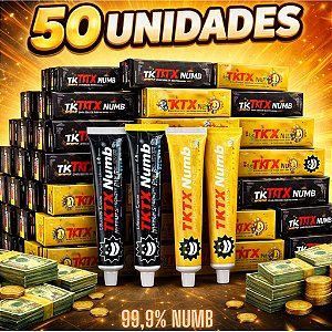 KIT 50 POMADAS NUMB - MAIS VENDIDO + FRETE GRÁTIS