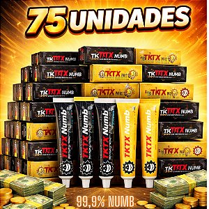 KIT 75 POMADAS NUMB - MELHOR CUSTO BENEFICIO + FRETE GRÁTIS