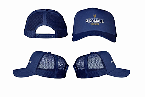 BONE PURO MALTE AZUL ALTO RELEVO / TELA TUNIC AZUL PURO MAL