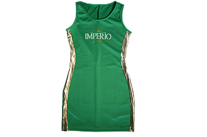 VESTIDO IMPERIO PROMOTORA VERDE LAGER - UNICO TUNIC VERD IMPERIO
