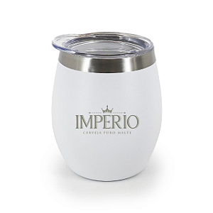 COPO TERMICO TX-5 240ML WHITE BRANCO T240 BRAN IMPERIO