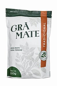 GRA MATE TRADICIONAL 500G ERV MATE P/ TERERE 1 T500G ERVA GRA-MATE