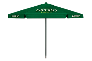 OMBRELLONE IMPERIO LAGER REDONDO 2X4 M LATERAL T4 MT VERD IMPERIO