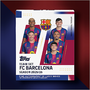 #04 - Break Rookie Prime - El Clássico Team Set - FC Barcelona 2025/26 - 1 Caixa (30 cards)