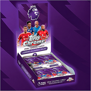 #08 - Break Rookie Prime - Chrome Premiere League 2026 - 1 Hobby Box (80 cards)