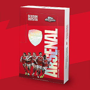 #18 - LINK 1 - Break Rookie Prime - Arsenal - Topps Chrome 2025/26 - 1 Hobby Box (64 cards)