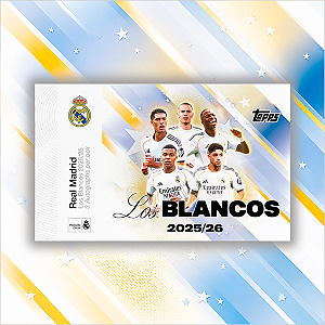 62 - Break Rookie Prime - Los Blancos 2025/26 - 1 Hobby Box - Compre um spot e ganhe outros 2 no sorteio - (45 Cards)